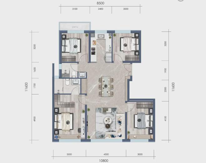 凯发国际中建玖玥府-售楼处网站发布｜2024首页-中建玖玥府楼盘详情(图14)