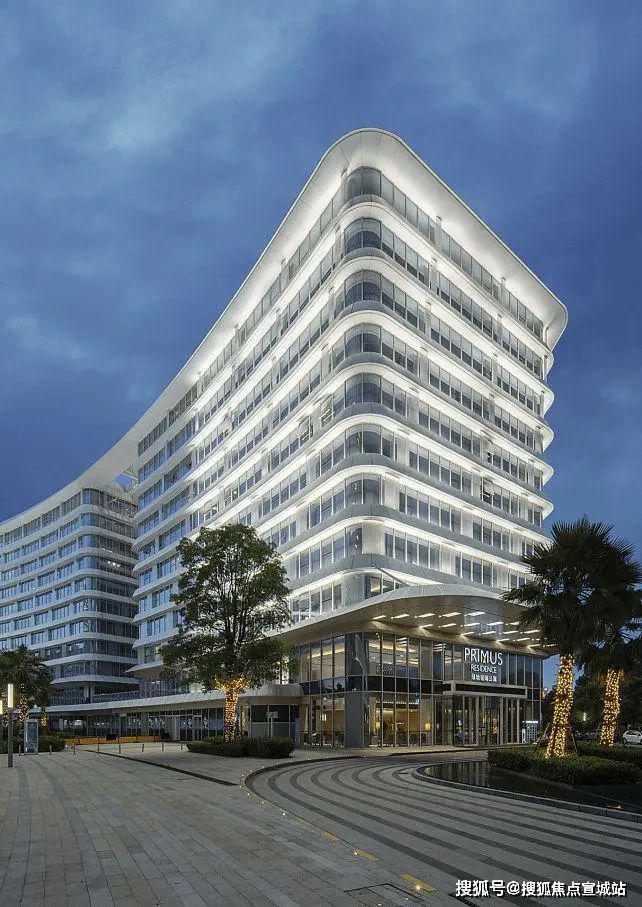 绿地铂瑞酒店售楼处2024发布：大虹桥·商务核心区顶级服务式公寓(图1)