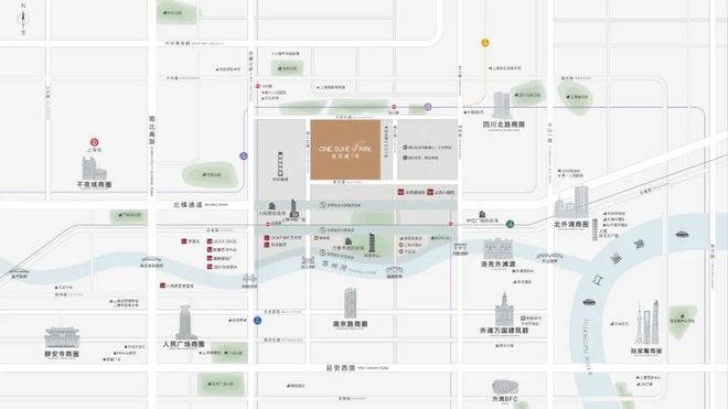 静安苏河湾一号(静安苏河湾一号)网站位置丨户型图丨配套凯发国际首页(图16)