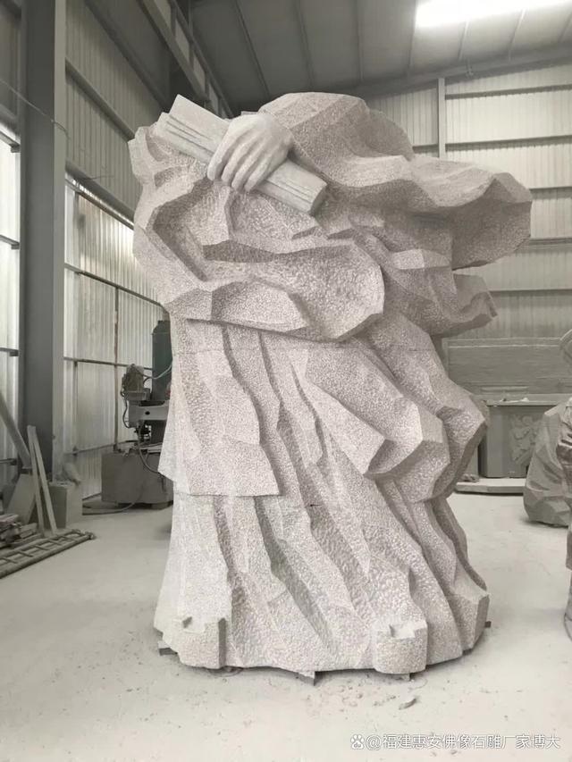 石材的魔力：石雕名人像材料的选择与处理（多图欣赏）(图5)