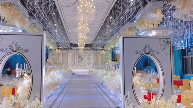 凯发国际陕西宴会厅装修设计西安宴会厅装修施工咸阳设计(图4)