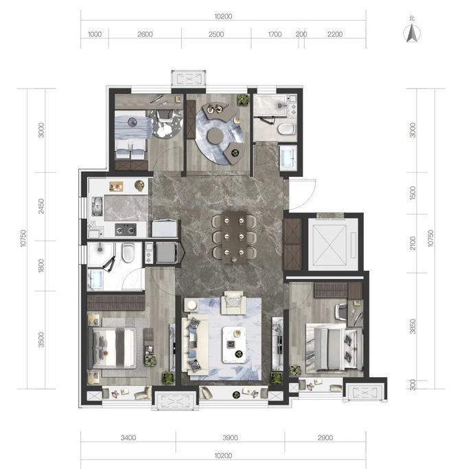 K8国际入口北京石景山长安润璟售楼处-长安润璟网站欢迎您丨2024首页(图6)
