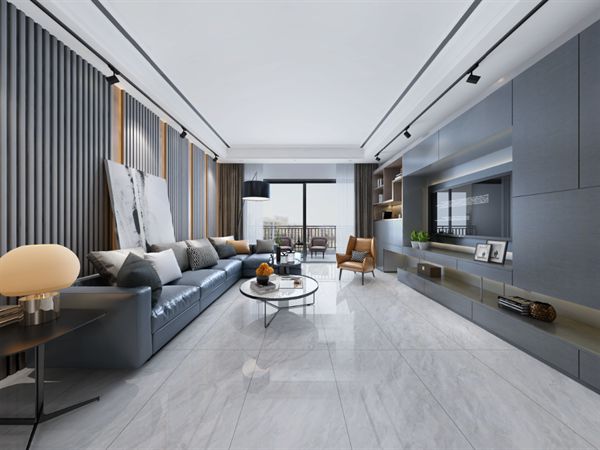 强陶陶瓷600x1200mm通体大理石打造时尚家居风格(图6)
