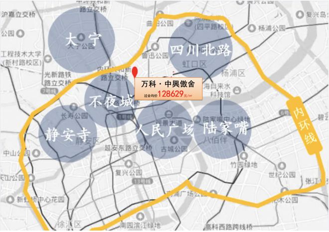 凯发国际首页静安万科中興傲舍内环内-上海万科中興傲舍-王炸鼎流红盘加推(图8)
