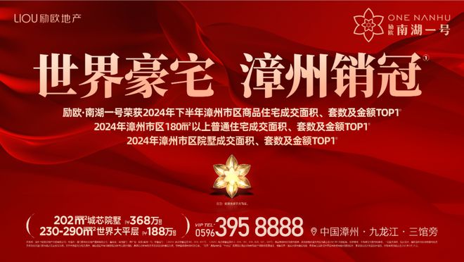 凯发国际豪宅销冠！2024漳州楼市最大黑马是如何练成的？(图1)