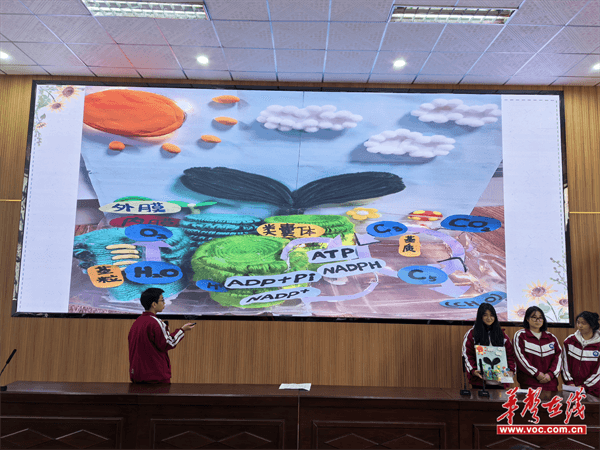 洞口县高中生物学模型制作大赛汇报展示活动在洞口三中举行(图2)