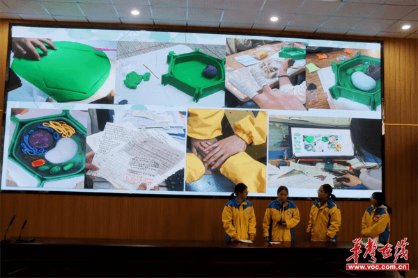 洞口县高中生物学模型制作大赛汇报展示活动在洞口三中举行(图3)