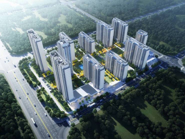 好房推荐!中国铁建西派宸樾规划公示装修效果图五证齐全位置(图1)