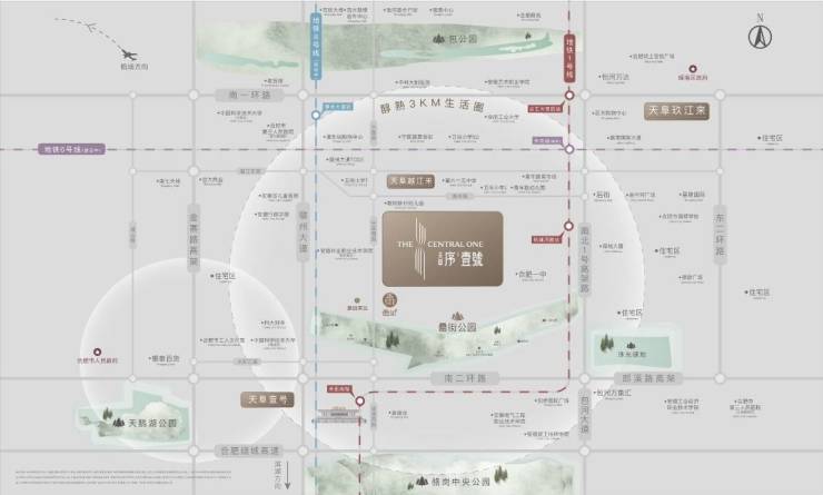 凯发国际天阜序壹号【合肥2024首页】售楼部位置(图1)
