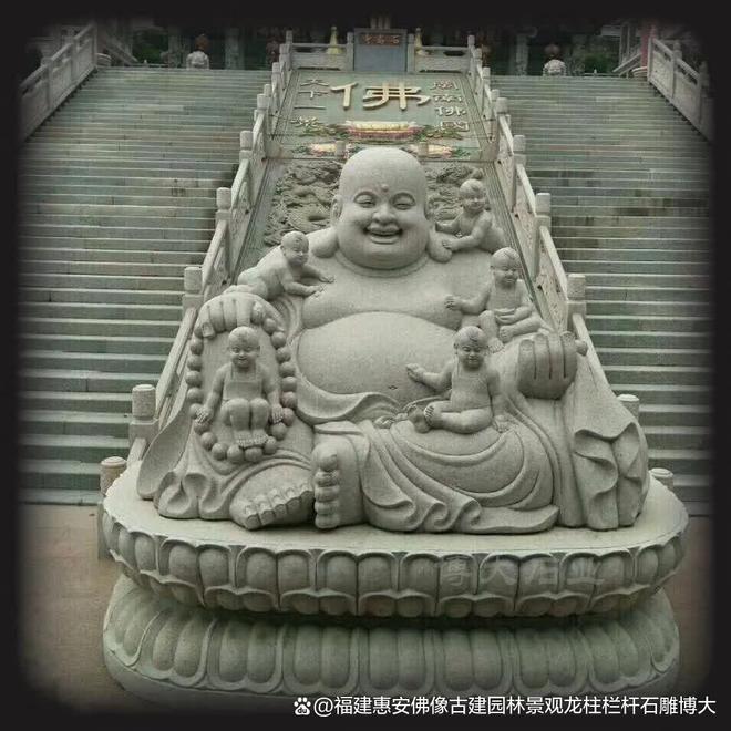 石雕弥勒佛在乡村建筑中的风格(图4)