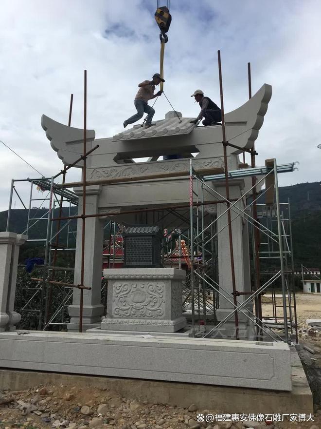石雕凉亭在乡村建筑中的风格(图4)