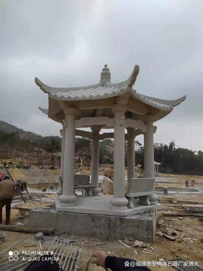 石雕凉亭在乡村建筑中的风格(图5)