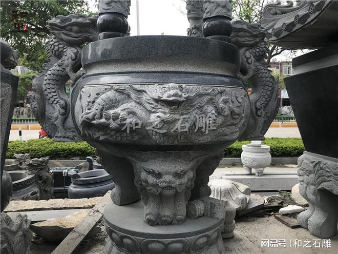 大理石石雕香炉的精雕工艺(图1)