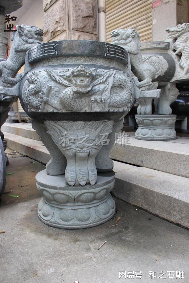 大理石石雕香炉的精雕工艺(图6)