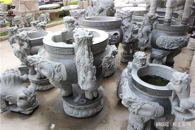 大理石石雕香炉的精雕工艺(图5)