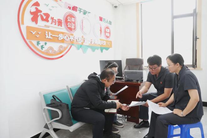 蛟河法院天岗法庭：“四个+”调解赋能石材产业提速发展(图2)