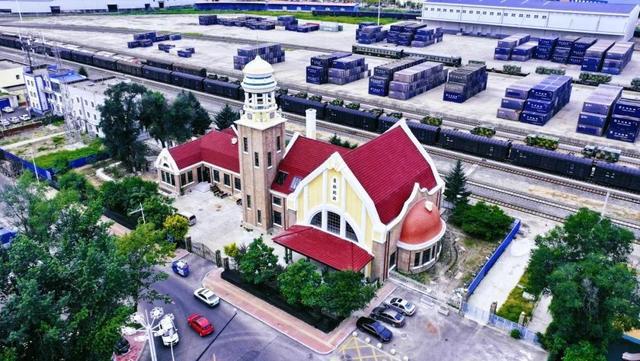 建筑可阅读｜吉海铁路总站旧址：雄狮踞百年“站”写传承史(图1)