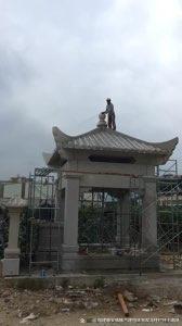 石雕凉亭在城市雕塑中的案例(图1)
