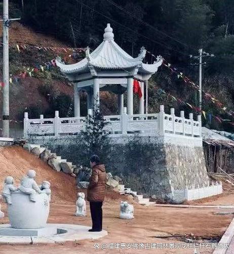 石雕凉亭在城市雕塑中的案例(图2)