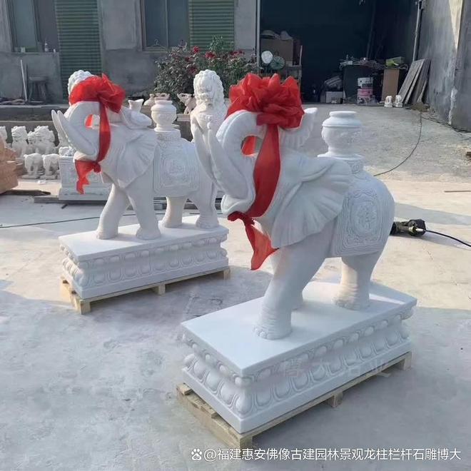 凯发国际首页石雕大象在现代建筑中的复古(图3)