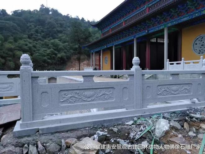 石栏杆在凯发国际首页桥梁中的应用案例(图2)