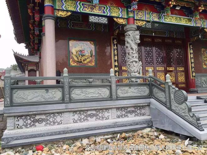 石栏杆在凯发国际首页桥梁中的应用案例(图4)