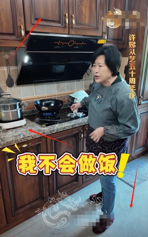 凯发国际首页67岁许娣在北京别墅豪宅宴客家里装修奢华贵气丈夫帅气亮相！(图4)