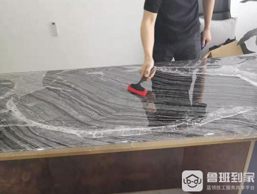 大理石桌面有裂缝怎么修补看看老师傅的做法【图】(图6)