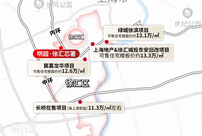 ®明园徐汇芯著售楼处明园徐汇芯著售楼处权威发布：品质生活典范(图17)